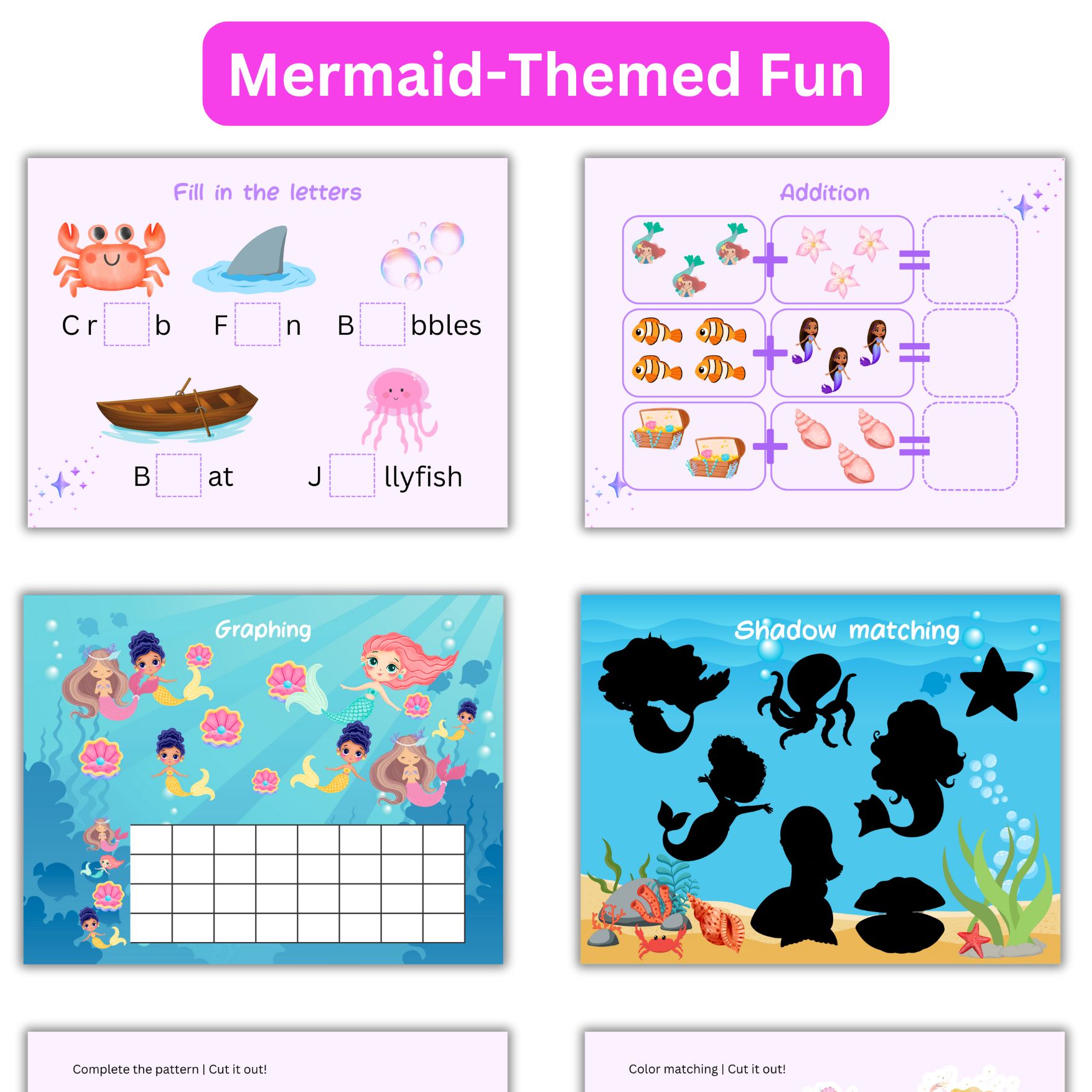 Mermaids Busy Book - Image 2