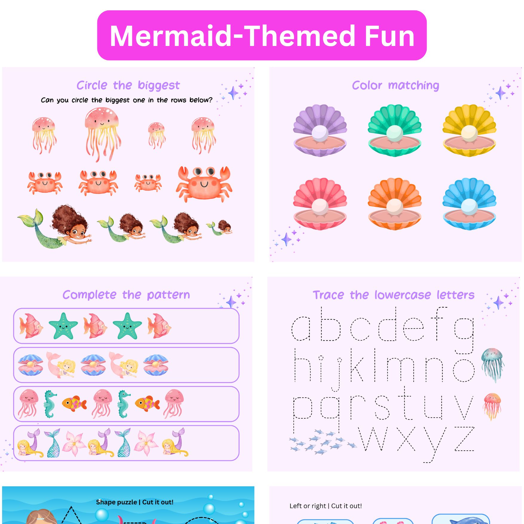 Mermaids Busy Book - Image 4