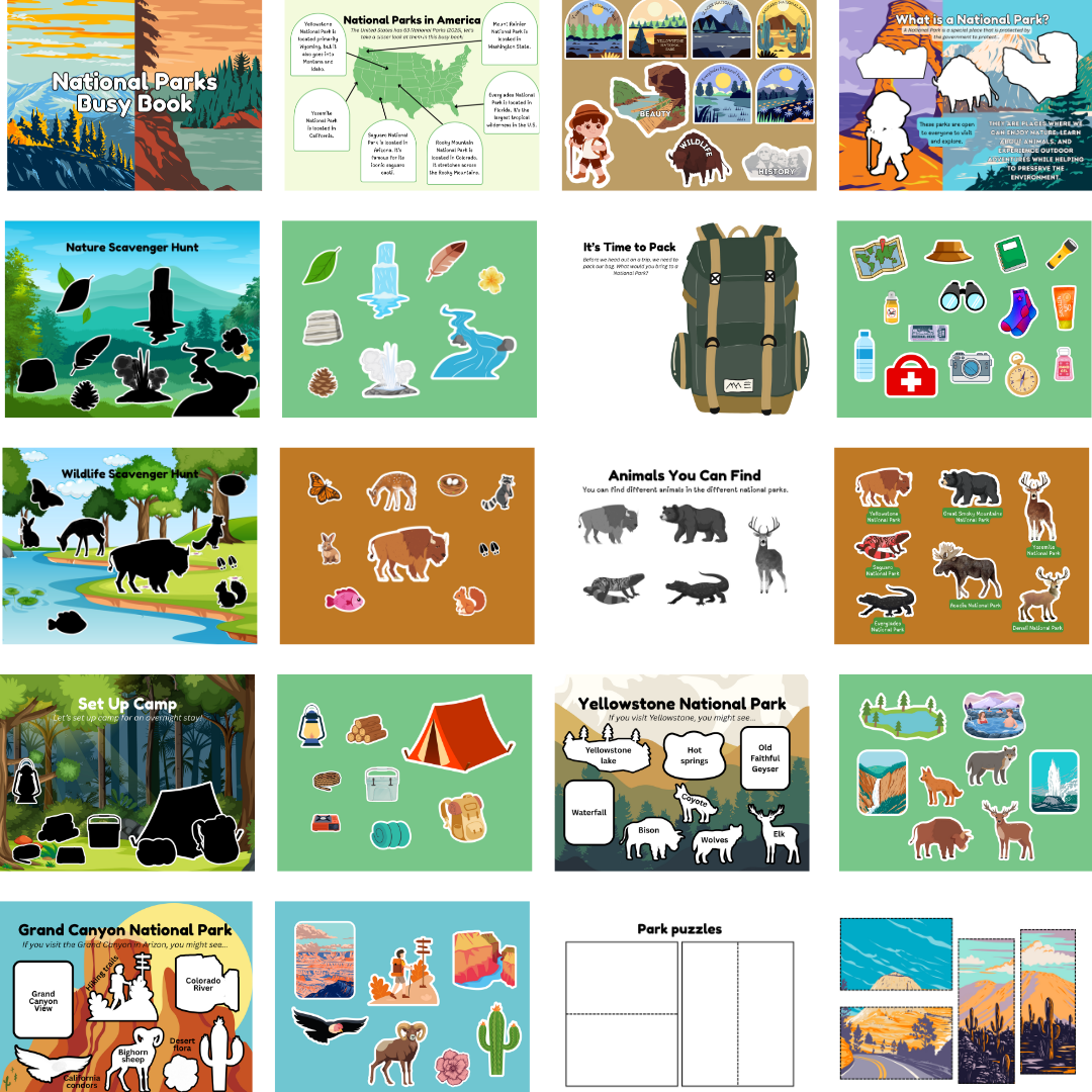 National Parks Busy Book - Image 5