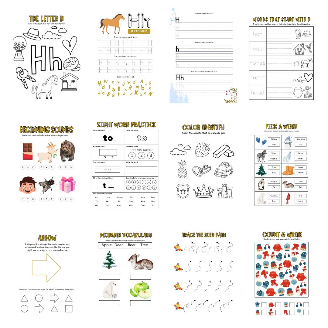 December Preschool Morning Menu - Image 3