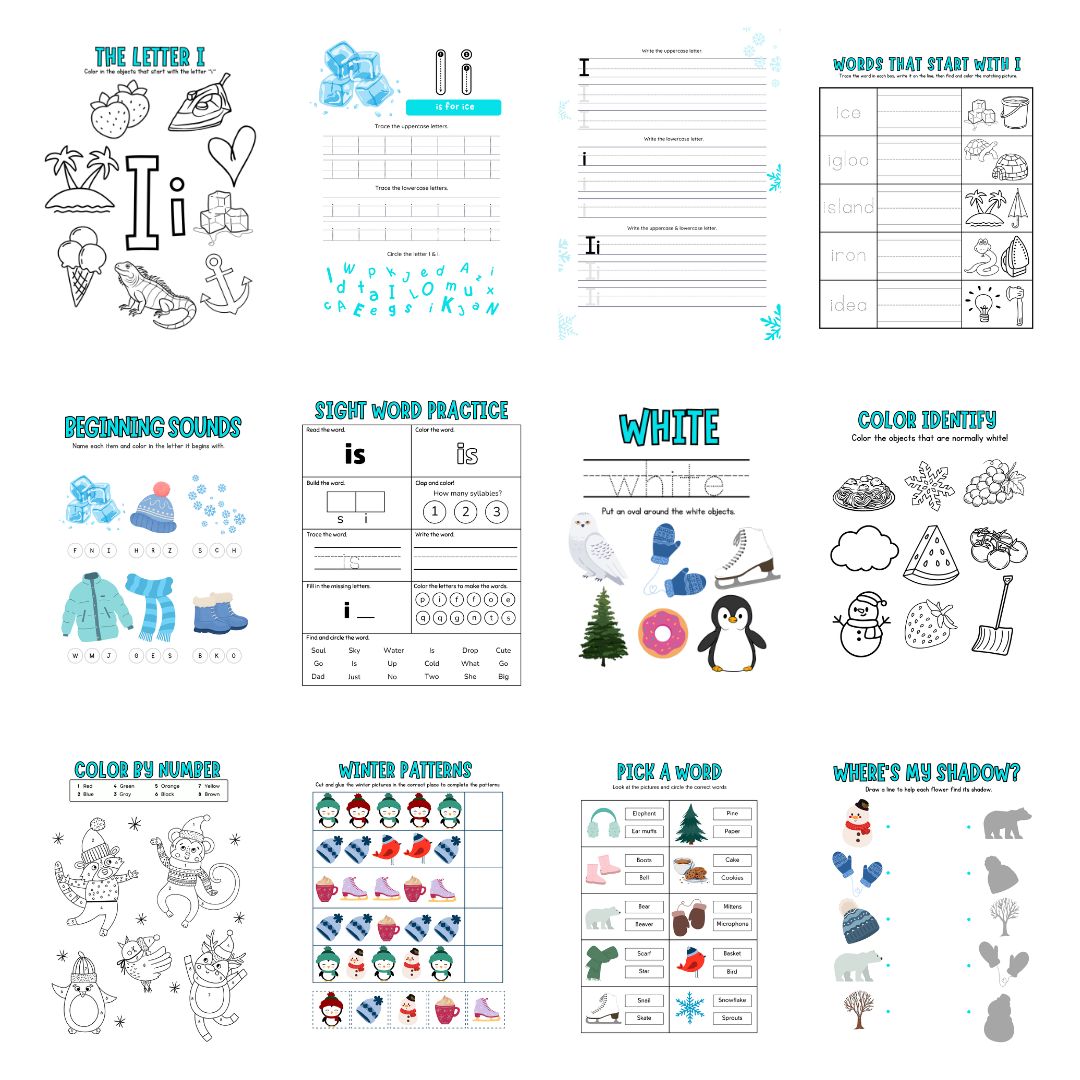 January Preschool Morning Menu - Image 3