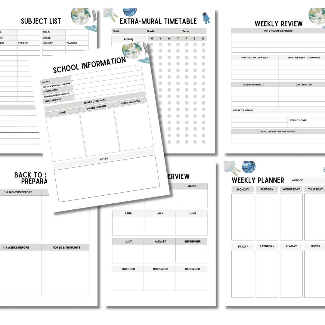 Back to School Planner - Image 2