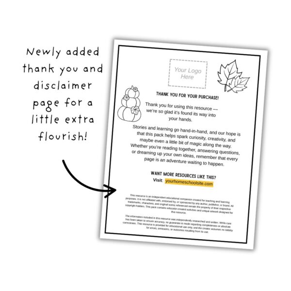 Thanksgiving No Prep Pack - Digital Bakerie Shop