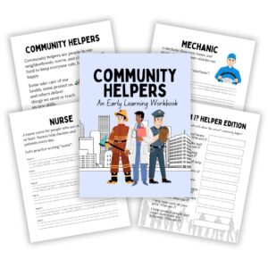 Cover image for Community Helpers Workbook