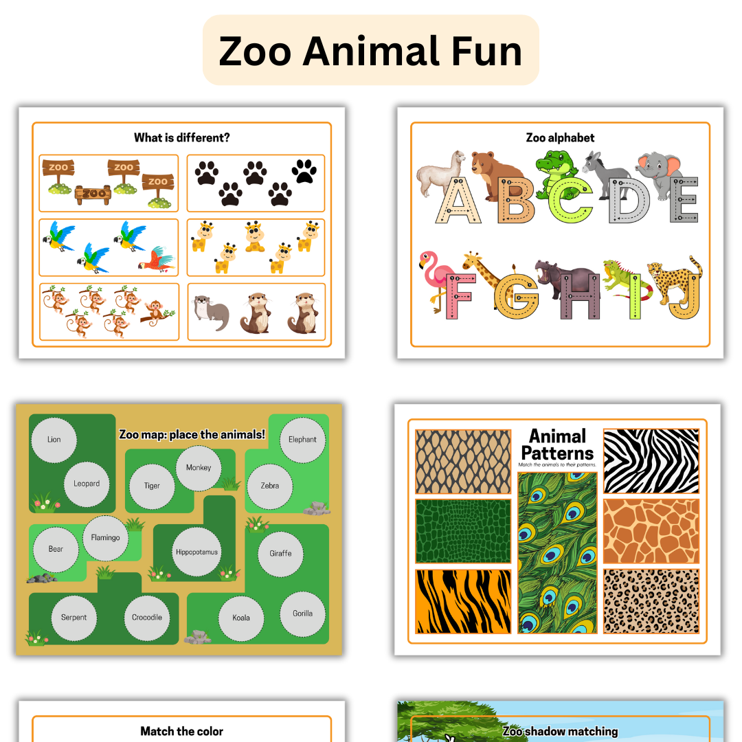 Zoo Busy Book - Image 2
