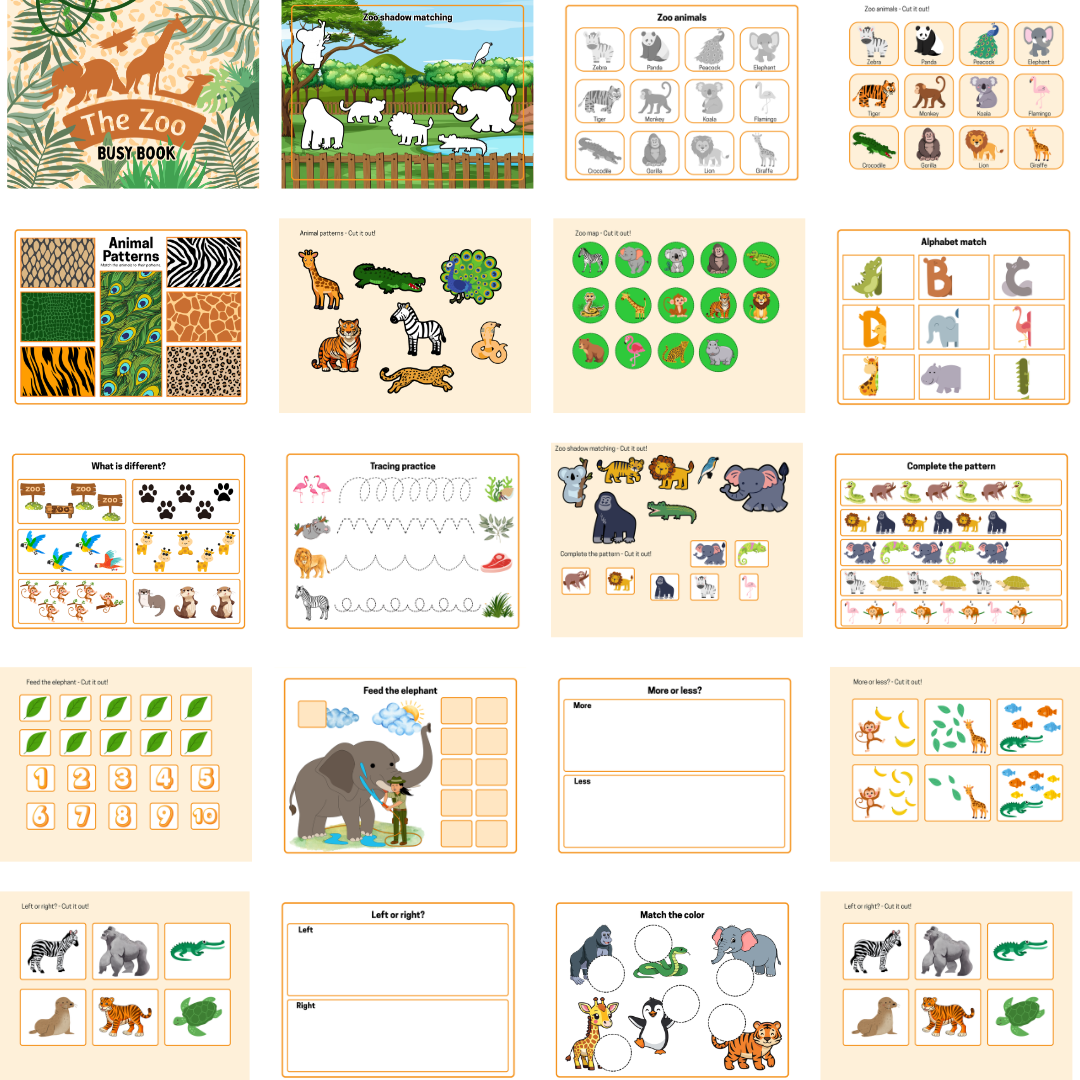 Zoo Busy Book - Image 4