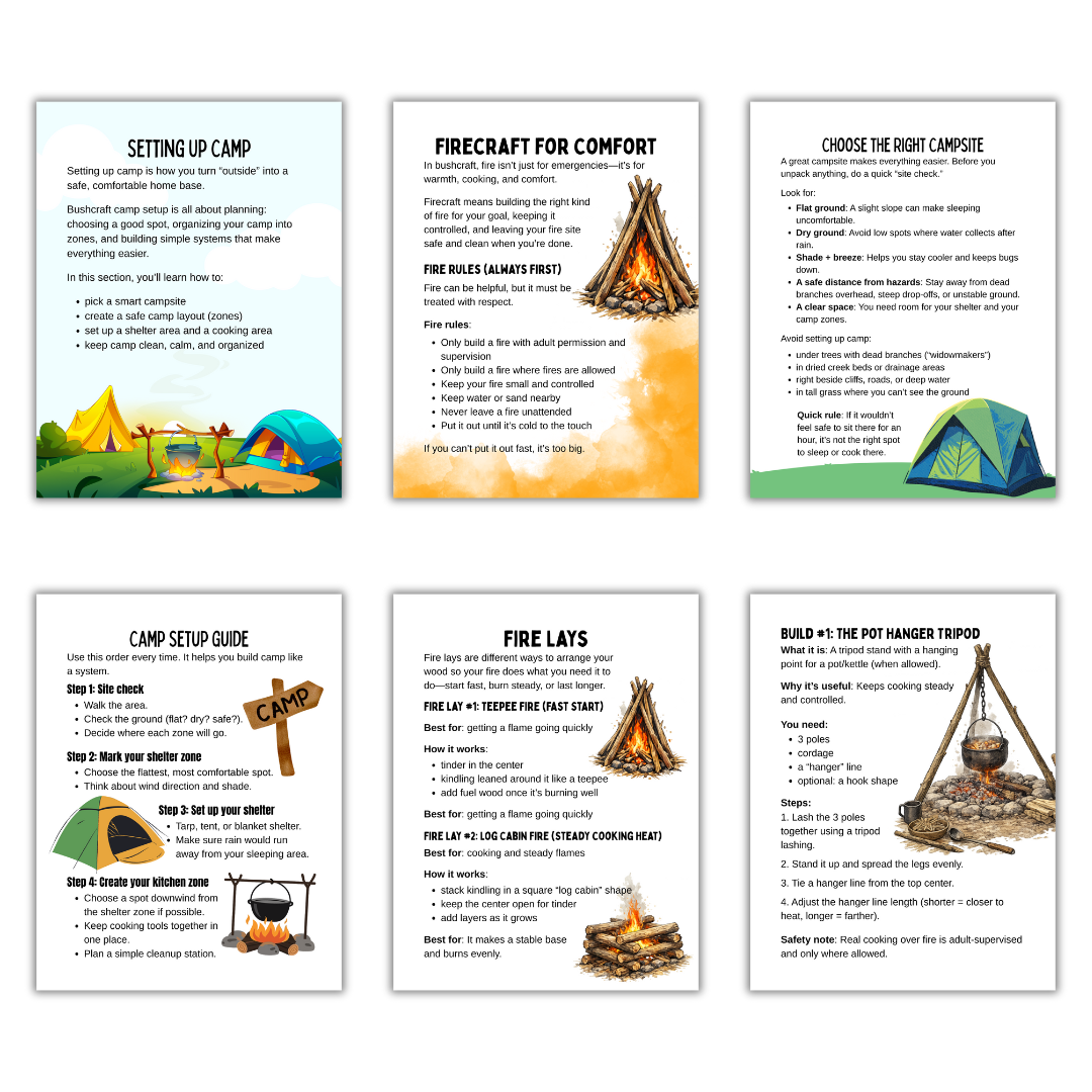 Bushcraft Unit Study - Image 3