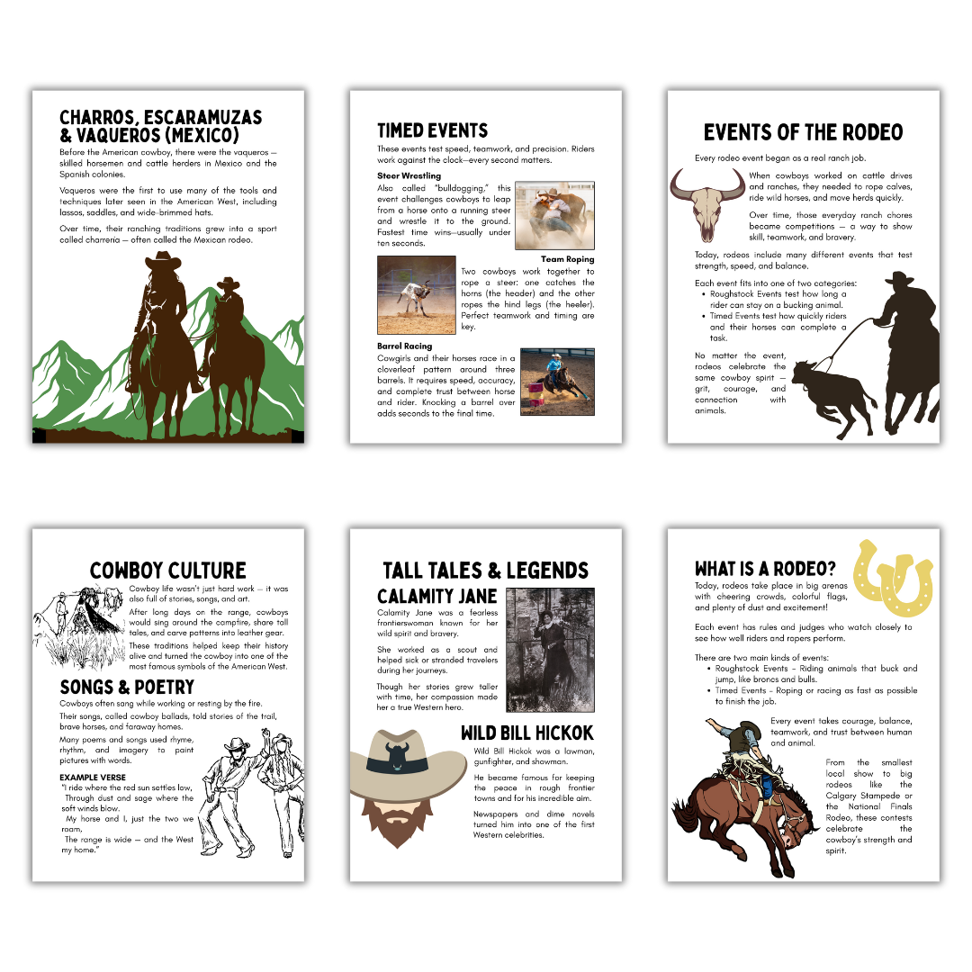 American Cowboy Unit Study - Image 3