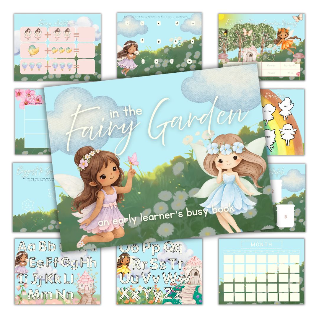Cover for in the fairy garden bust book